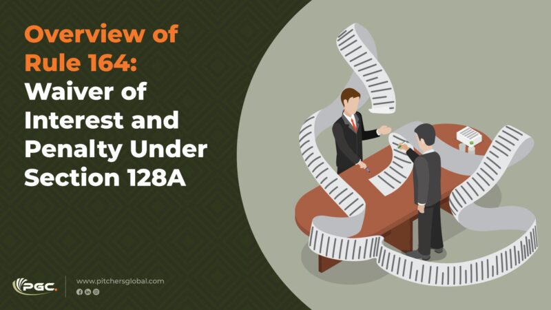 Overview of Rule 164 Waiver of Interest and Penalty Under Section 128A